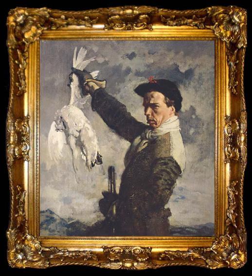 framed  Sir William Orpen The Dead Ptarmigan, ta009-2
